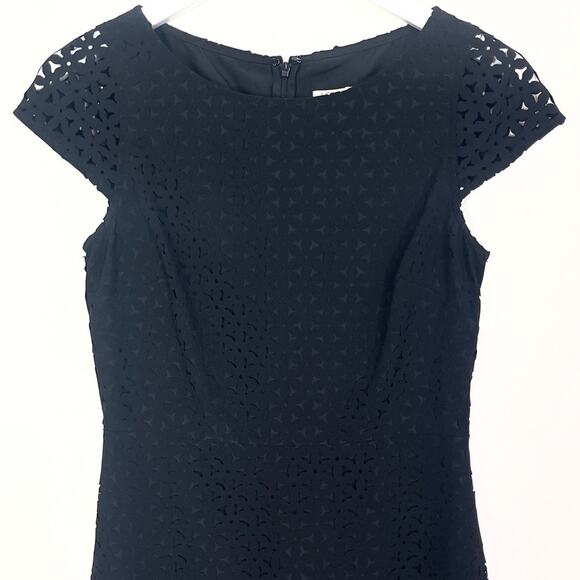 J. Crew Laser-Cut Cap-Sleeve Dress - Picture 3 of 9